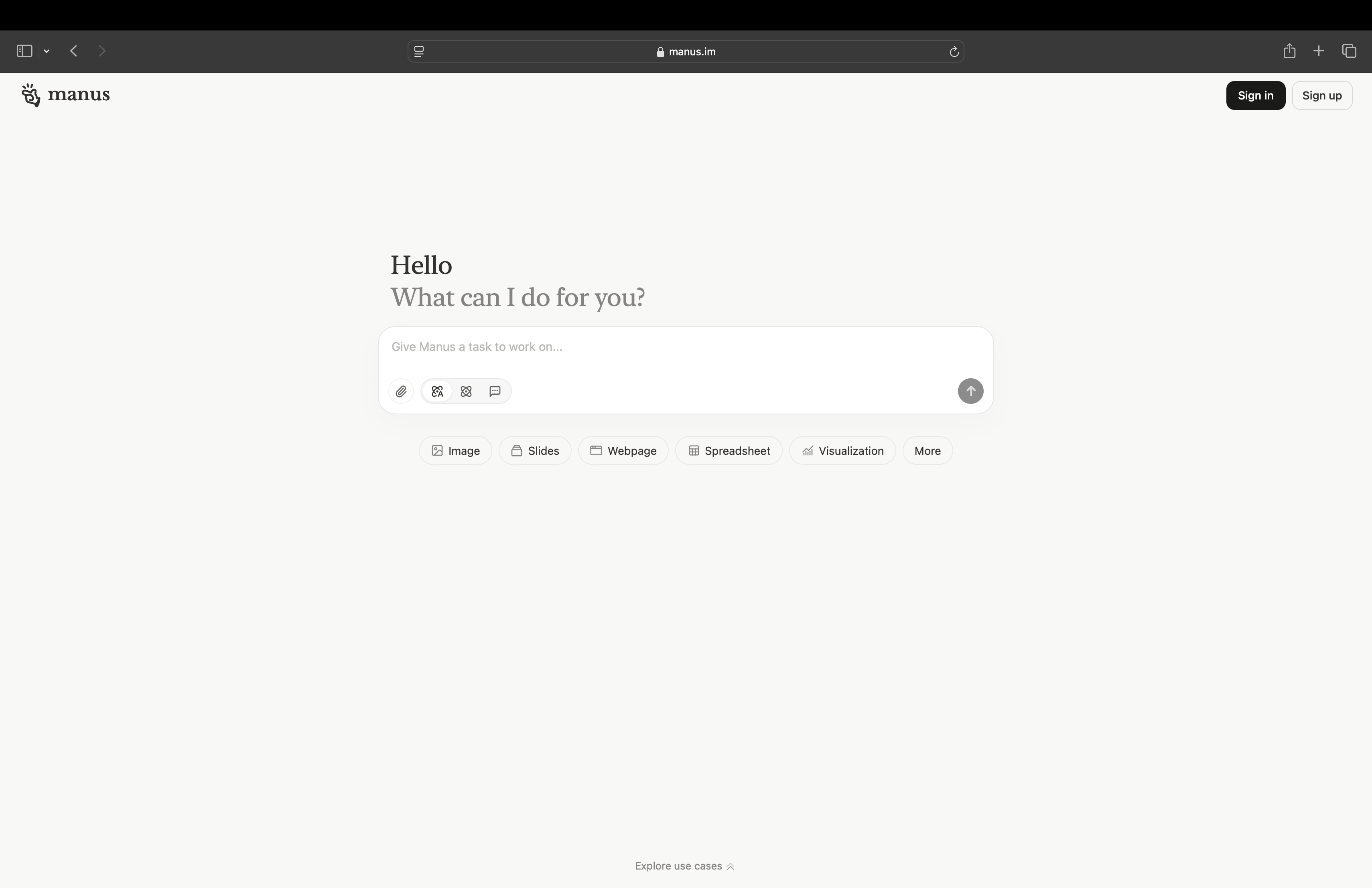 Manus AI Platform